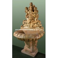 Stone Wall Fountain/Fountain as Water Feature GS-Wf-004