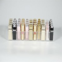 24 Cases Slots Black Acrylic Organizer Lipstick Display Stand