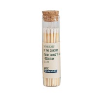 Safety Matches Long Matchsticks in Glass Bottle