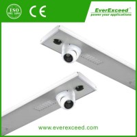 Everexceed All in One 80W Outdoor IP67 OEM Solar LED Street Garden Road Light with Remote Control /M