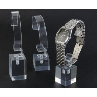 New Clear Acrylic Watch Display Stands