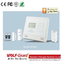 English/Spanish/Italian/French Wolf-Guard Yl-007m2e Wireless GSM Home Security Alarm System with Tou
