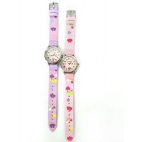 Promotion Quality Gift Woven Cloth Strap Swiss Kids Watch (CM-02)