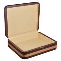 PU Leather Wooden Box for Gift Storage Box