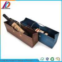 Promotional Single Wine Cardboard Paper Box for Gift