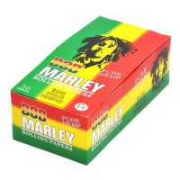 1 1/4 Natural Hamp Paper Bob Marley Cigarette Rolling Papers