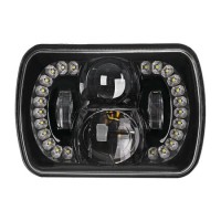5*7 Inch High/Low Beam Work Light IP67 Auto LED Work Light with DRL