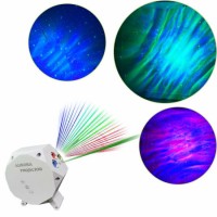 Colorful Aurora Nebula Projector Bluetooth Speaker Christmas Starry Sky LED Night Light