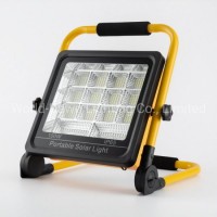100W 50W IP65 Outdoor Portable LED Solar Floodlight Waterproof Wholesale Cheap Price All in One for