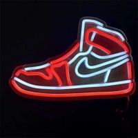 Best Sell Popular Advertising Sneakers LED Flex Neon Sign Logo