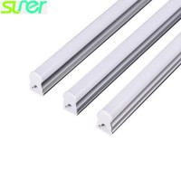 Aluminum Base Frosted PC Cover Straight Linear LED T5 Tube Light 1m 14W 1300lm 95lm/W 3000K Warm Whi