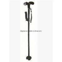 2-Handled Cane Folding Cane with LED Built-in Light