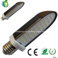 E27 G24 LED Pl Light Lamp with Clear Milkly Cover