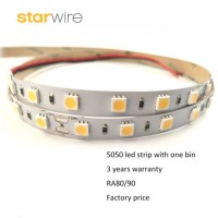 Waterproof 60LED/M 11.5W/M (IP20 or IP65 or IP67) Flexible SMD5050 RGB RGBW LED Strip with 3 Years W