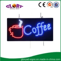 LED Coffee Sign LED Open Sign for Coffee Shop