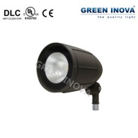 Patent LED Outdoor Floodlight Long Bullet Spot Light for USA Market with Dlc UL