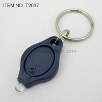 Plastic Key Chain Flashlight (T2037)
