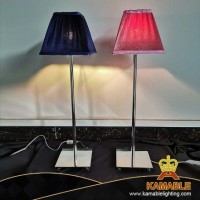 Hotel Guestroom Classic Style Fabric Table Lamp (KAF01-P&B)