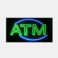 Wholesale China Factory Price Custom ATM Animated LED Sign