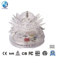 Hot Sale LED Stage Sun Lotus Lamp 3W 85-265V 70x29X60cm Warranty 3 Years
