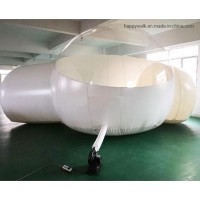Price PVC Two Rooms Clear Inflatable Bubble Tent Trade Show Tent for Sale