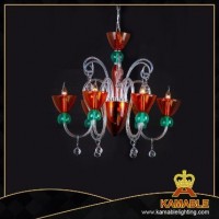 Decoration Glass Chandelier Tiffany Lighting (QD005-6L)