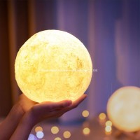 The Cheapest 3D Moon Lamp Romantic Atmosphere Night Light for Promotional Gifts