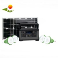 500W Solar Power System 220V/AC/DC Output Solar Products for Laptop Camera Charge