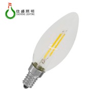 2018 C35 2/4W Candle Shape LED Filament Bulb Decoration LED Light Bulb