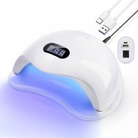 Handy Nail Color UV Gel Lamp LED for Nails Portable 72W Logo Private Label