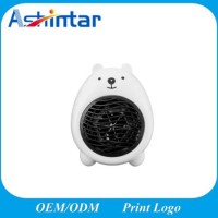 Rechargeable Mini USB Electric Desktop Fan Air Heater Hand Warmer