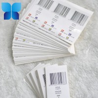 Custom Printing Garment Barcode Stickers
