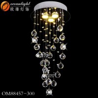 Home Lighting Pendant Lamp Lighting Fixture Modern crystal Chandelier Om021