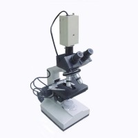 China Trinocular Optical Microscope Xsz-107bn+CCD Price with Halogen Lamp