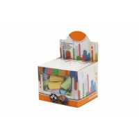 New Product Assorted Color Simple Shape Sharpener with Single Holes