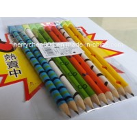 Colorful Printing Pencil with Cartoon Eraser  Sky-015