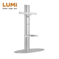 Contemporary Aluminum Height Adjustable Swivel TV Floor Stand From China
