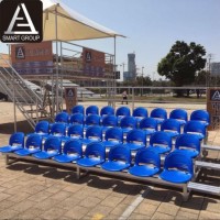 China Cheap Plastic Outdoor Chair Bleacher Stadium Seat Demounted Tribune