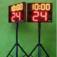 Basketball Game 24 Second Electronic Timer Wireless Portable LED Football Scoreboard