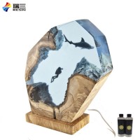 Crystal Clear Epoxy Resin Ab Glue for DIY Wood Craft River Table and for Casting Resin and Doming Re