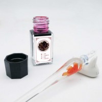 Obooc Bottled Colorful Flower Collection Fountain Pen Ink