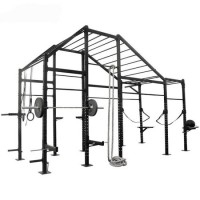 Commercial Multi Function Power Rig Crossfit Rack Crossfit Gym Equipment