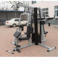 Indoor Cable Jungle Five Station Multi Function Gym Equipment