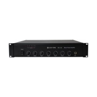 Guangzhou PA System 2u 130W Mixer Power Amplifier Equipped with 3 Microphones and 2 Aux Inputs for a