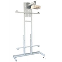 Mobile Stand for Interactive White Board with Projector Bracket