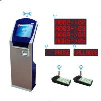 OEM Intelligent 17" Bank Queue Management System Ticket Dispenser