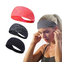Best Selling Sweat Wicking Spandex Sport Headband Headwear for Jogging  Yoga  Tennis Athlete Custom