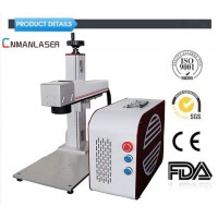 20W 3D Embossing Stamp Fiber Laser Marking Machine Price for Metal