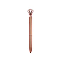 Promotion Gift Fashion Design Metal Ball Pen with Golden Crown Imperial Stylus Pen