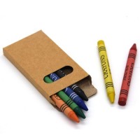 Safety Drawing High Quality Non-Toxic Colorful Round Shape Silky Premium Wax Crayon